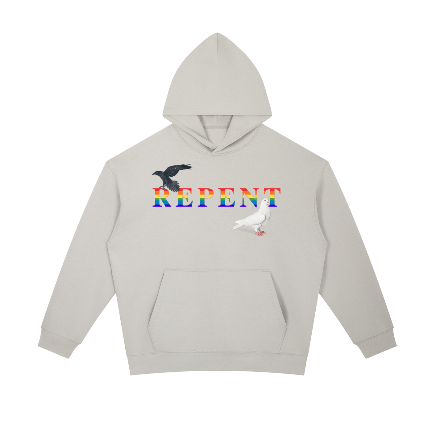 REPENT Noah Heavyweight Hoodie | Faith-Based Streetwear Hoodie