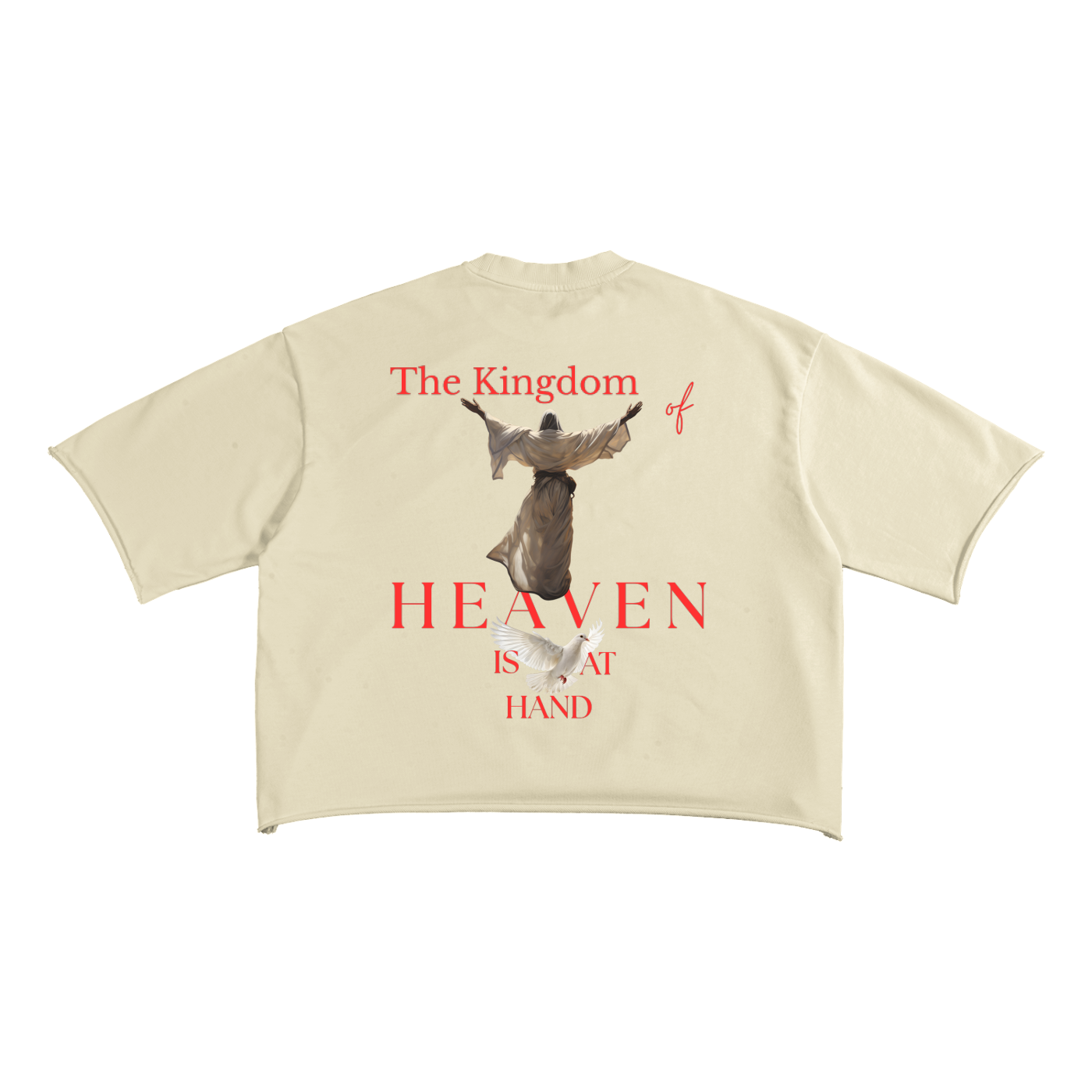 REPENT J.Baptist Raw Edge T-Shirt | Christian Streetwear Graphic Tee