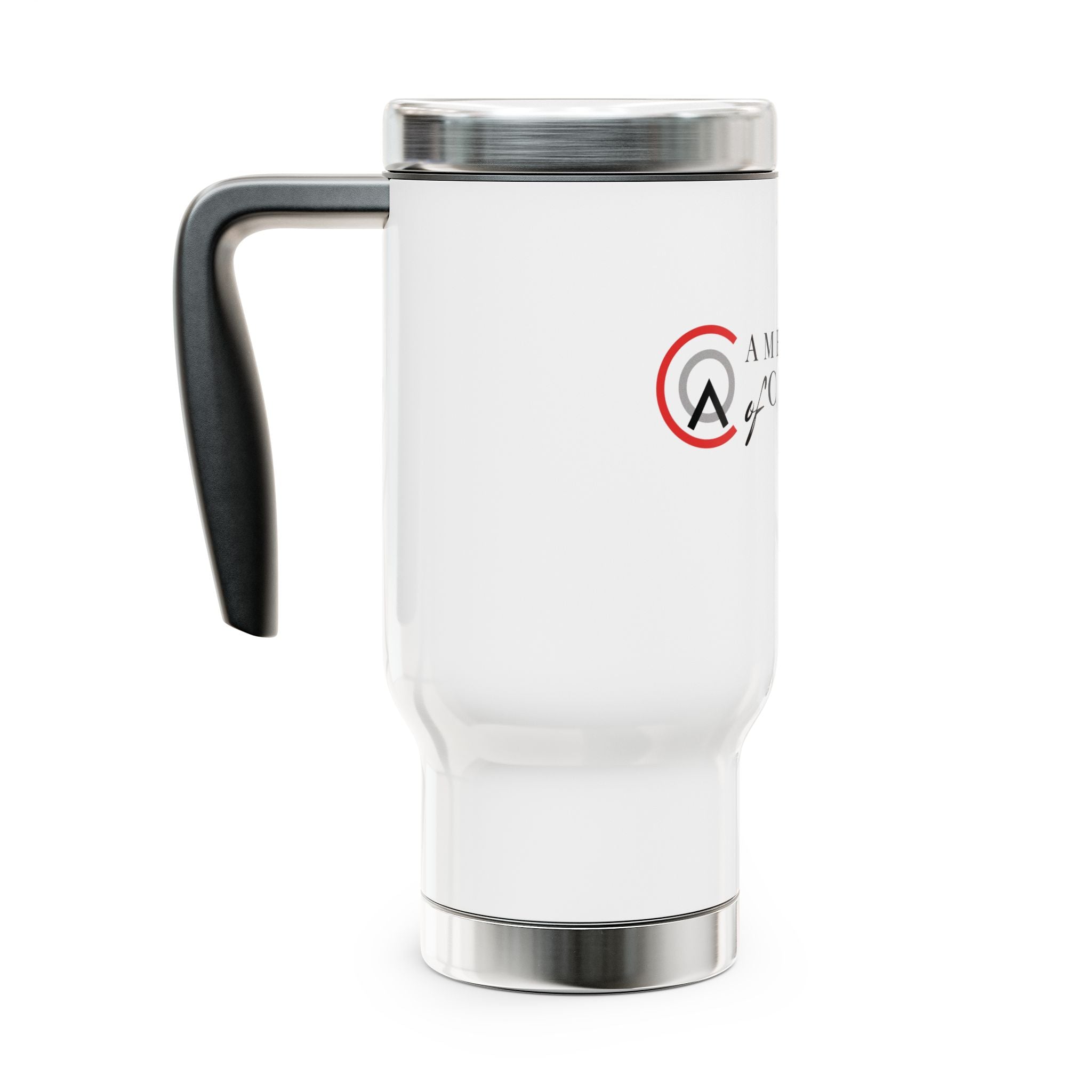 Ambassador of Christ Thirstless | Christian Stainless Steel Travel Mug with Handle, 14oz
