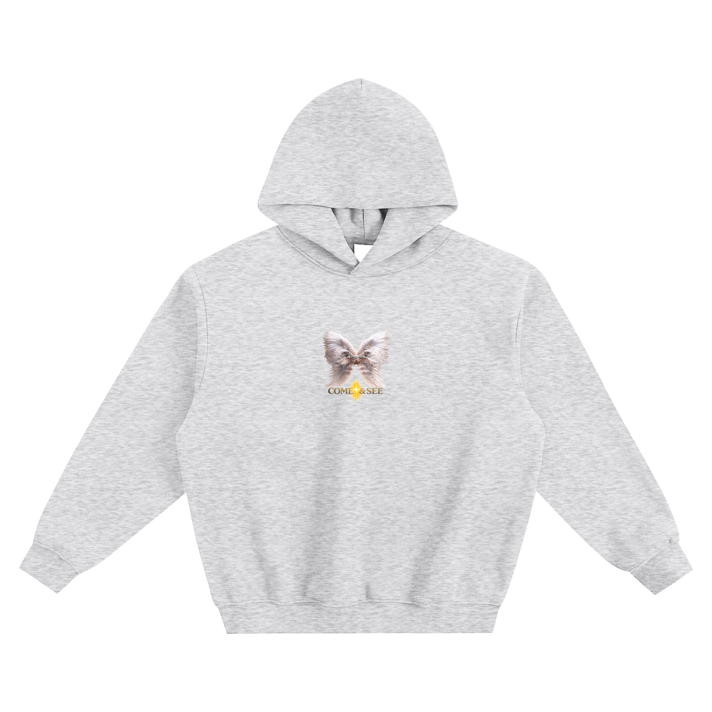 The Conqueror Fleeced Boxy Hoodie |Christian Streetwear Hoodie