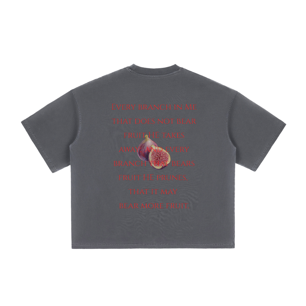 Bear Fruit Boxy T-Shirt | Christian Graphic Streetwear Tee