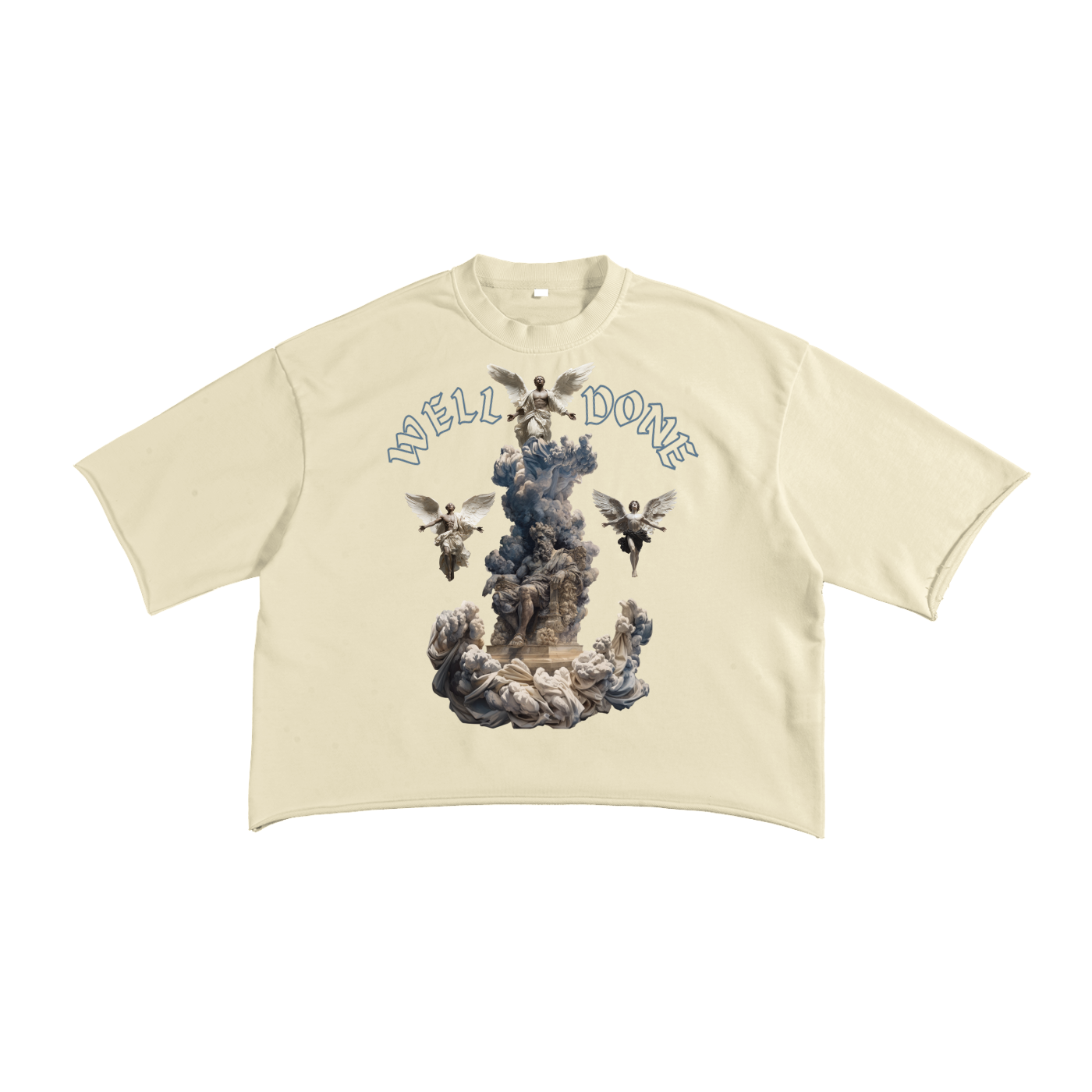 Well Done Raw Edge T-Shirt | Christian Streetwear Graphic Tee