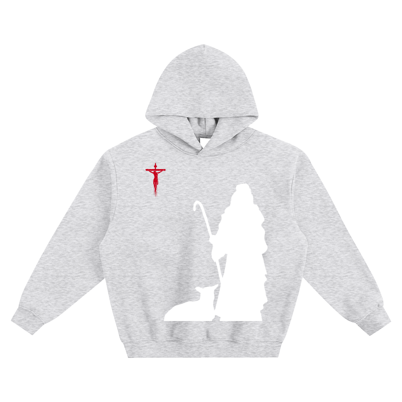 Big Shepherd Fleeced Boxy Hoodie | Christian Streetwear Hoodie