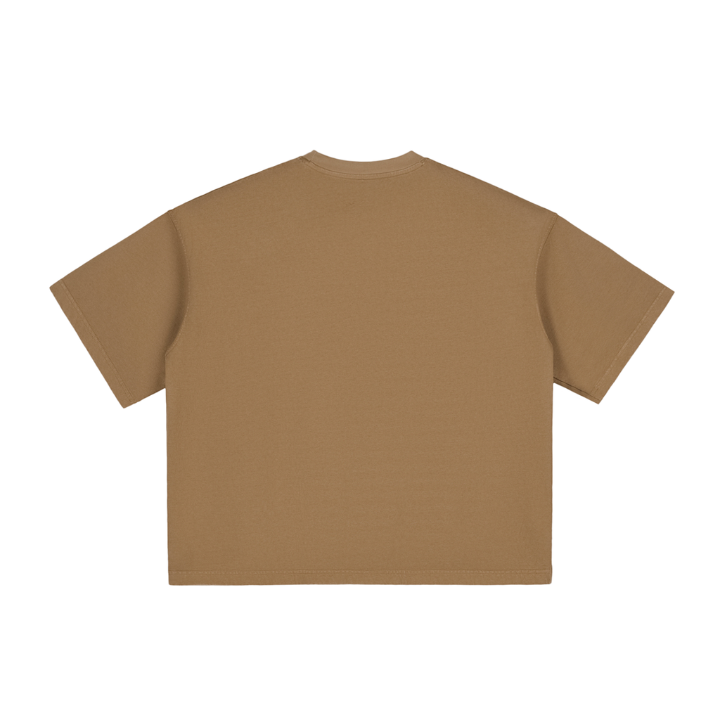 HIS only SON Vintage Washed Boxy T-Shirt | Faith-Based Streetwear Tee