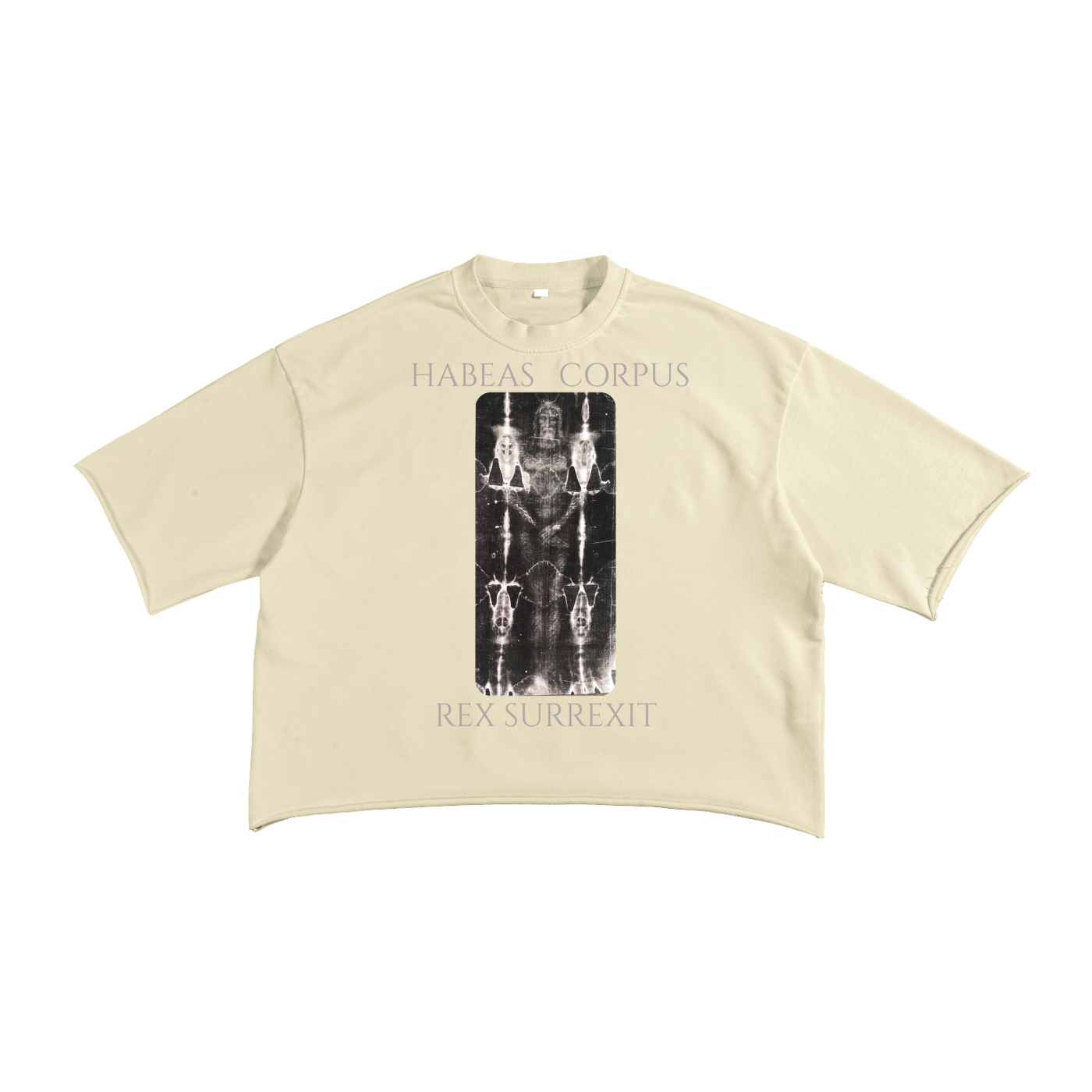 Habeas Corpus Raw Edge T-Shirt | Christian Graphic Streetwear Tee
