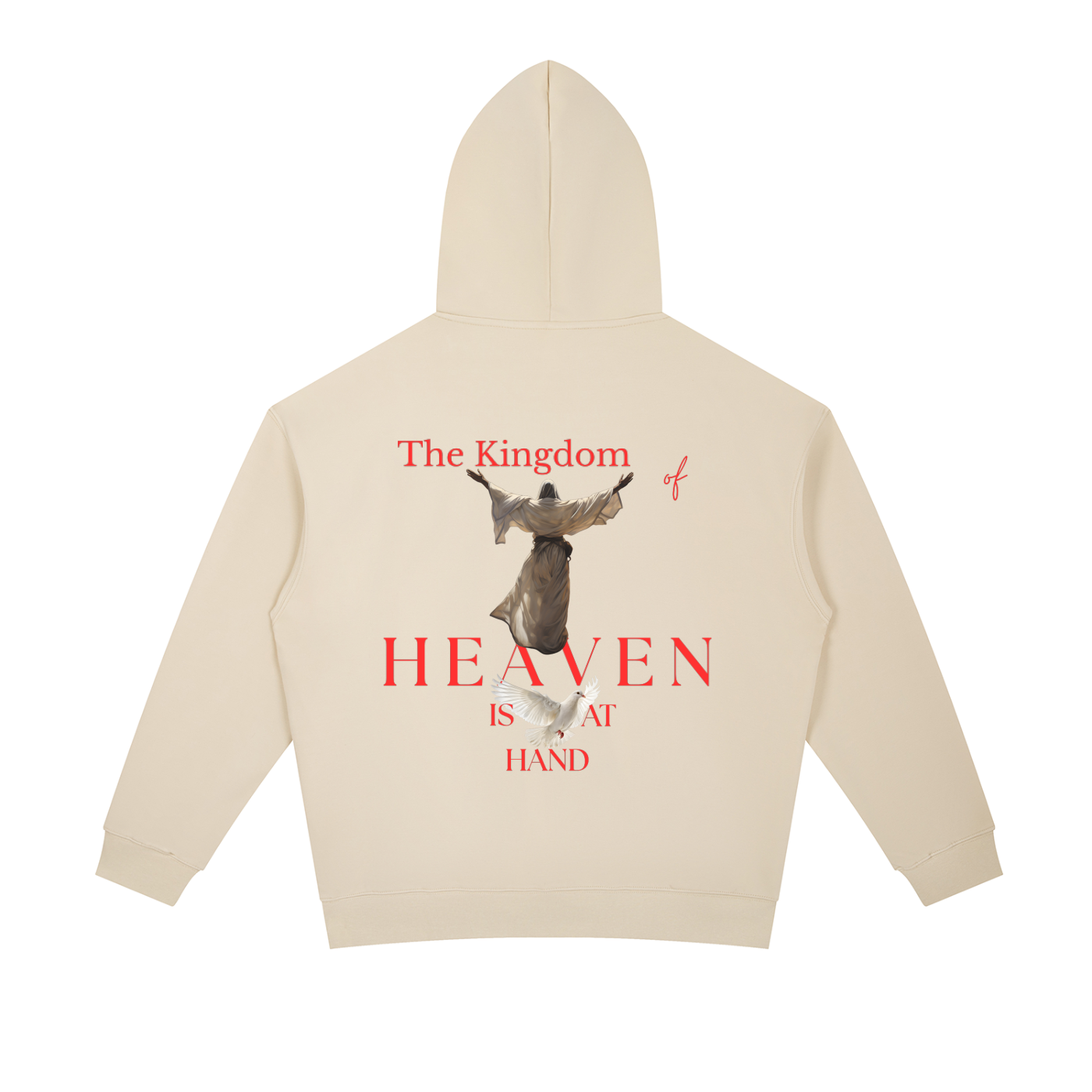 REPENT John Baptist Heavyweight Hoodie | Faith-Based Streetwear Hoodie