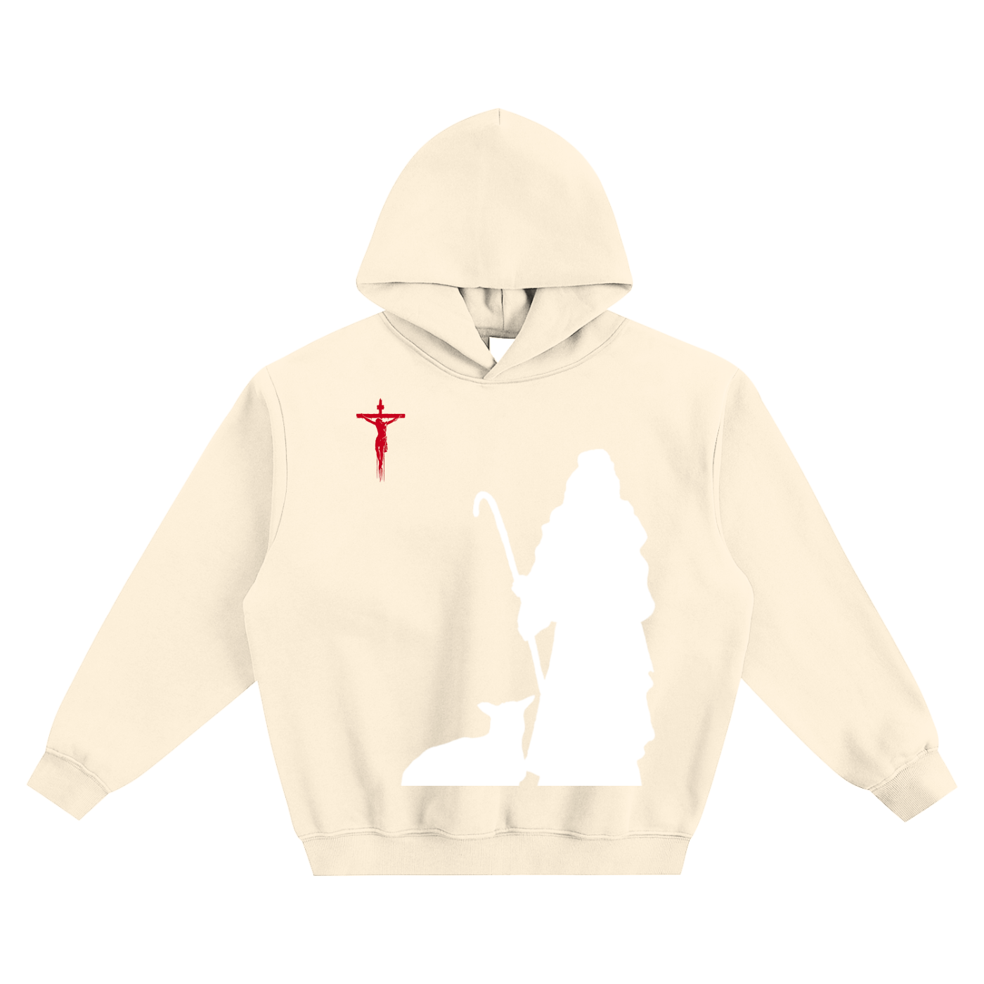 Big Shepherd Fleeced Boxy Hoodie | Christian Streetwear Hoodie