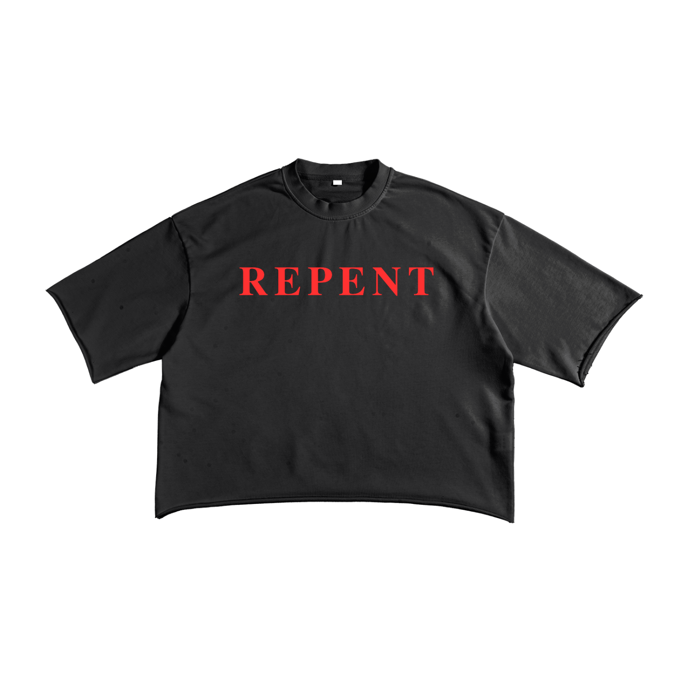 REPENT J.Baptist Raw Edge T-Shirt | Christian Streetwear Graphic Tee