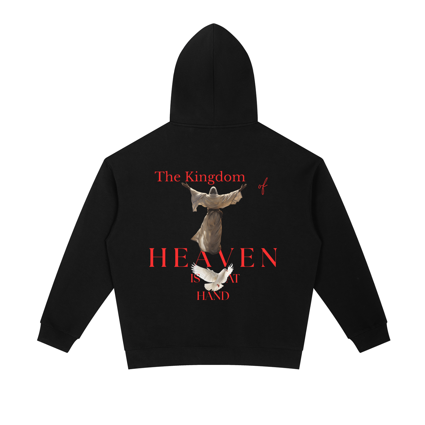REPENT John Baptist Heavyweight Hoodie | Faith-Based Streetwear Hoodie