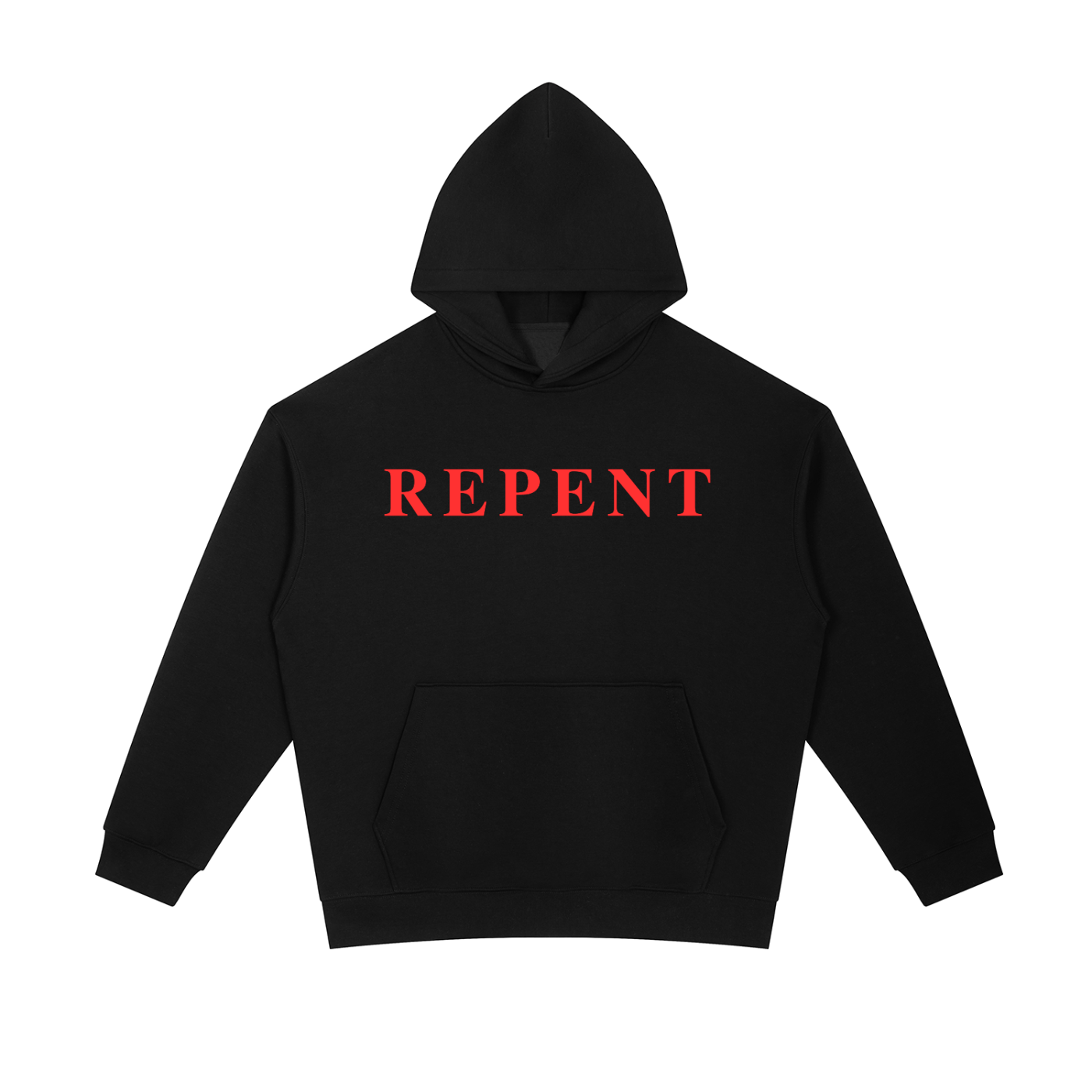 REPENT John Baptist Heavyweight Hoodie | Faith-Based Streetwear Hoodie