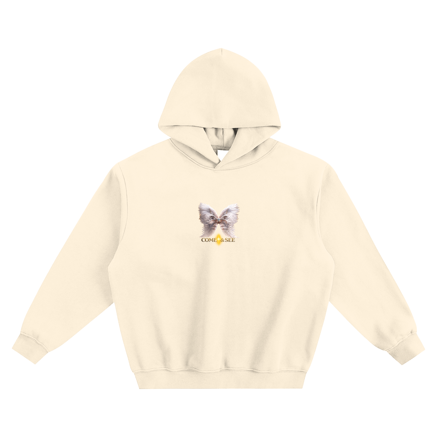 The Conqueror Fleeced Boxy Hoodie |Christian Streetwear Hoodie