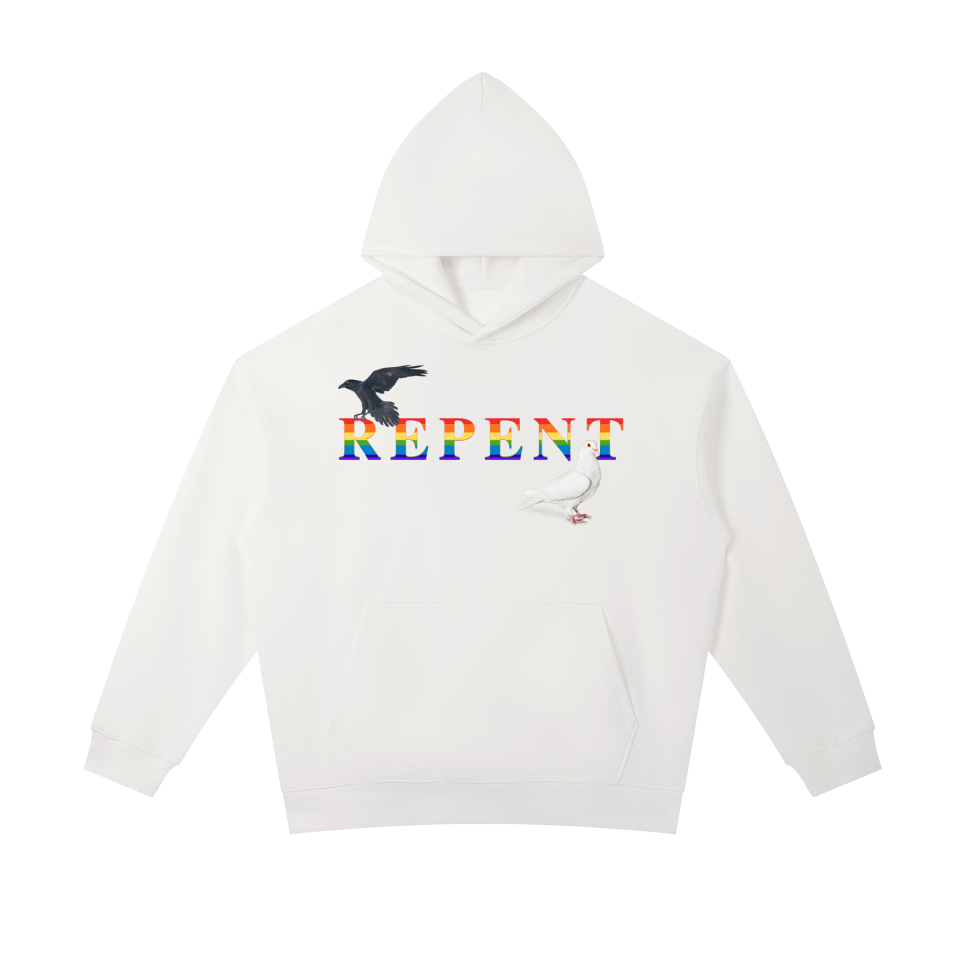 REPENT Noah Heavyweight Hoodie | Faith-Based Streetwear Hoodie