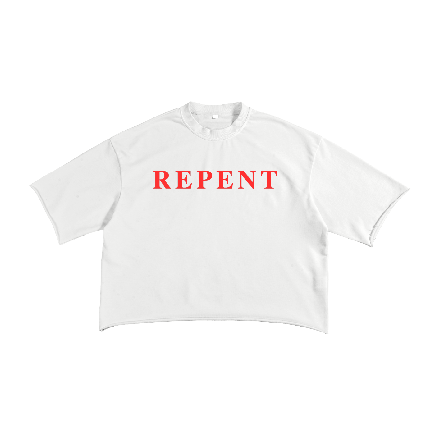 REPENT J.Baptist Raw Edge T-Shirt | Christian Streetwear Graphic Tee