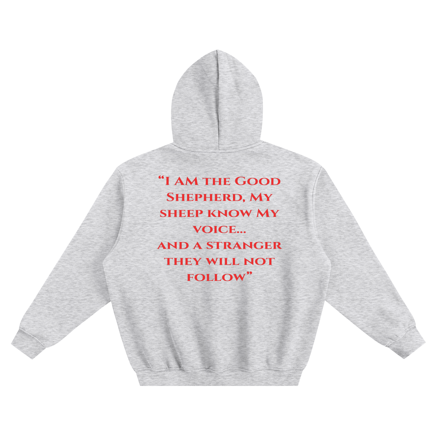 Big Shepherd Fleeced Boxy Hoodie | Christian Streetwear Hoodie