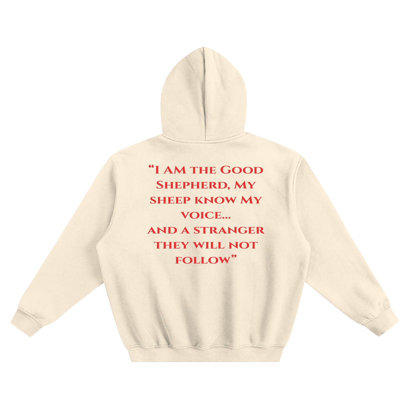 Big Shepherd Fleeced Boxy Hoodie | Christian Streetwear Hoodie