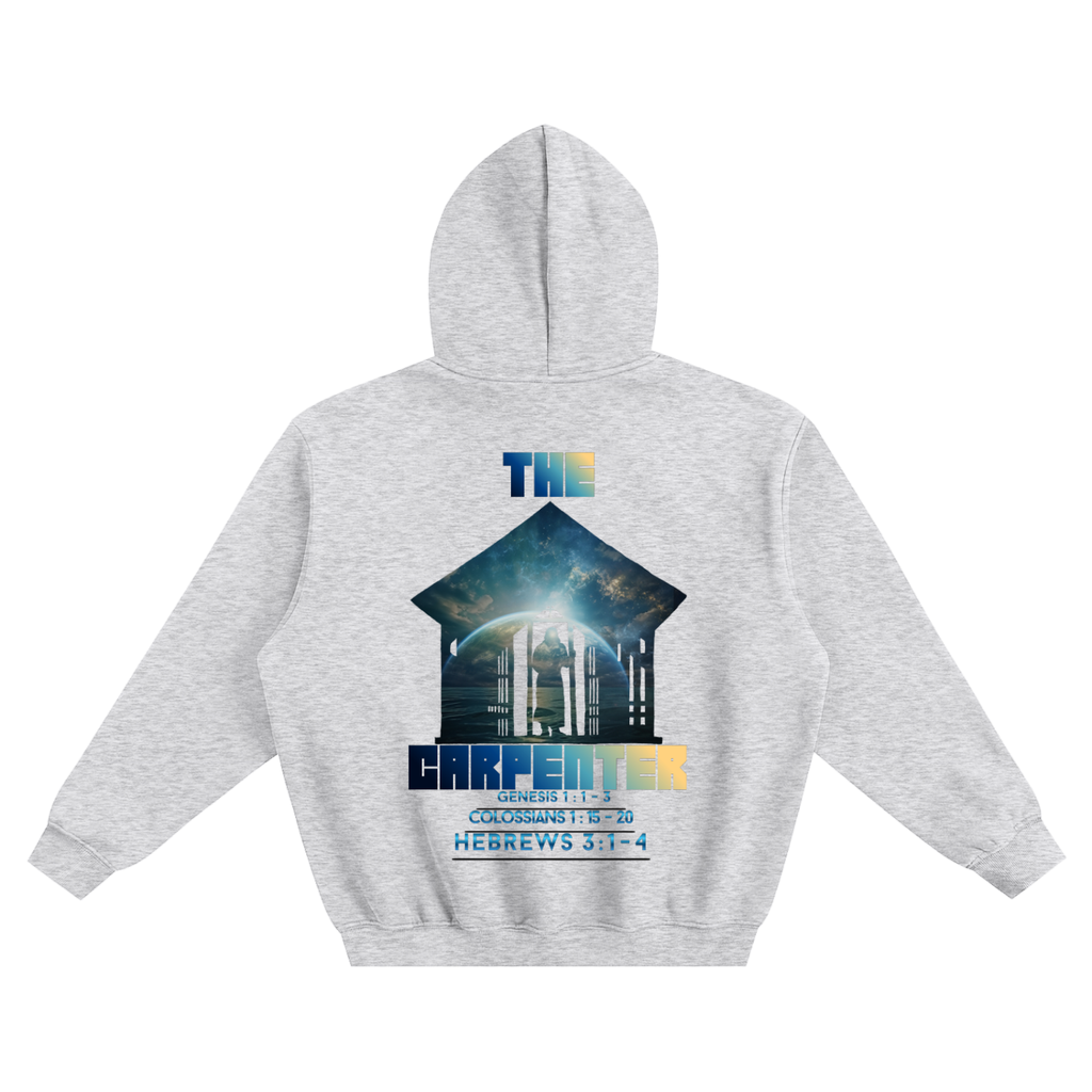 The Carpenter Fleeced Boxy Hoodie | Christian Graphic Streetwear Hoodie